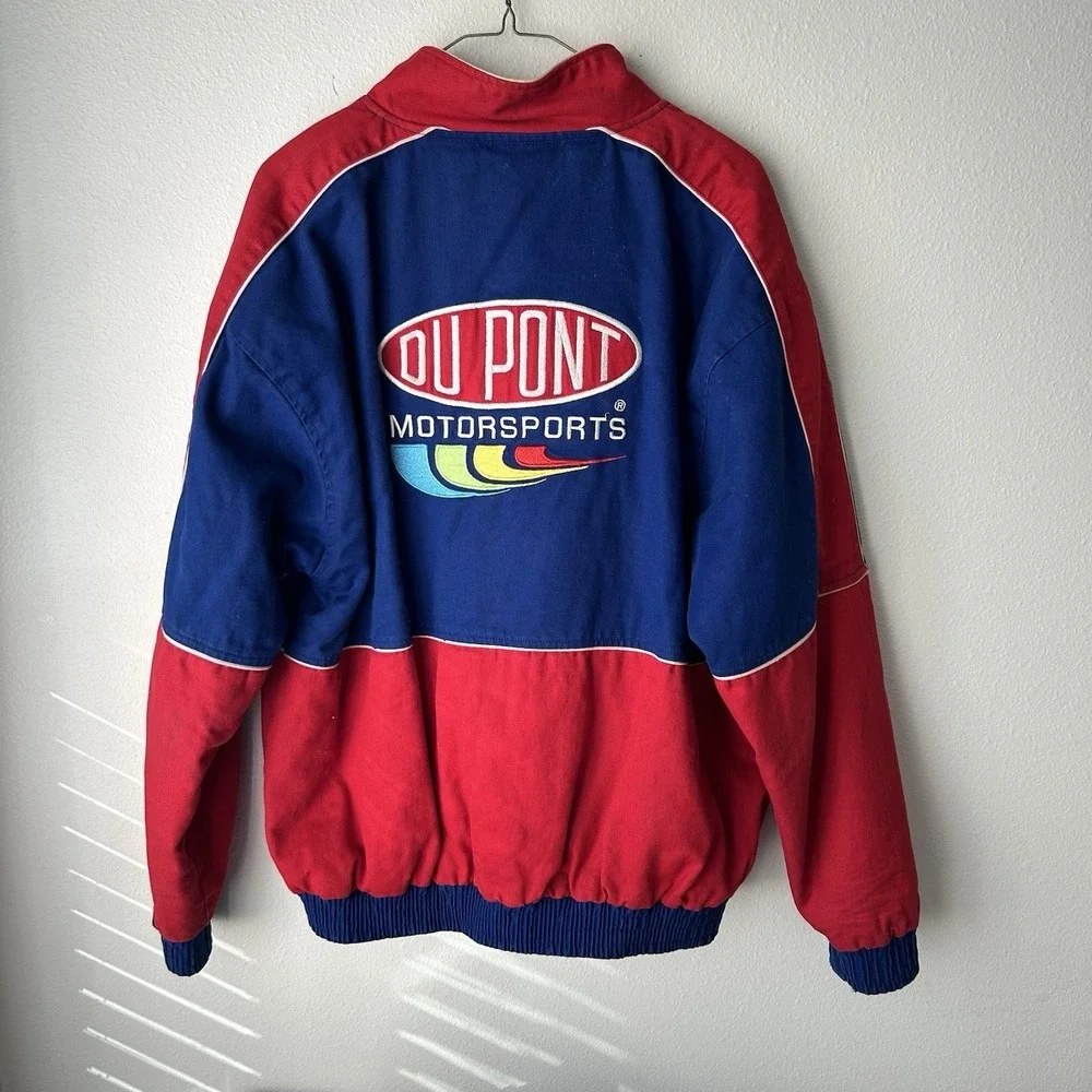 Vintage Jeff Gordon #24 DuPont Motorsport Winner's Circle NASCAR Jacket Size:L